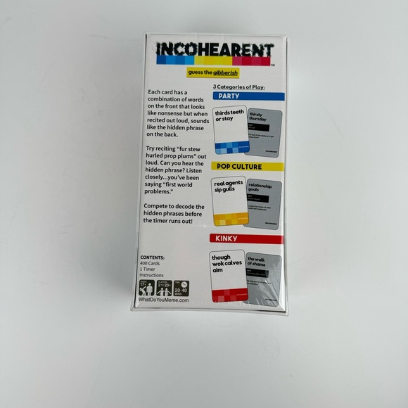 Incohearent - Guess the Gibberish - Game by Creators Of What Do You Meme? - Picture 4 of 8